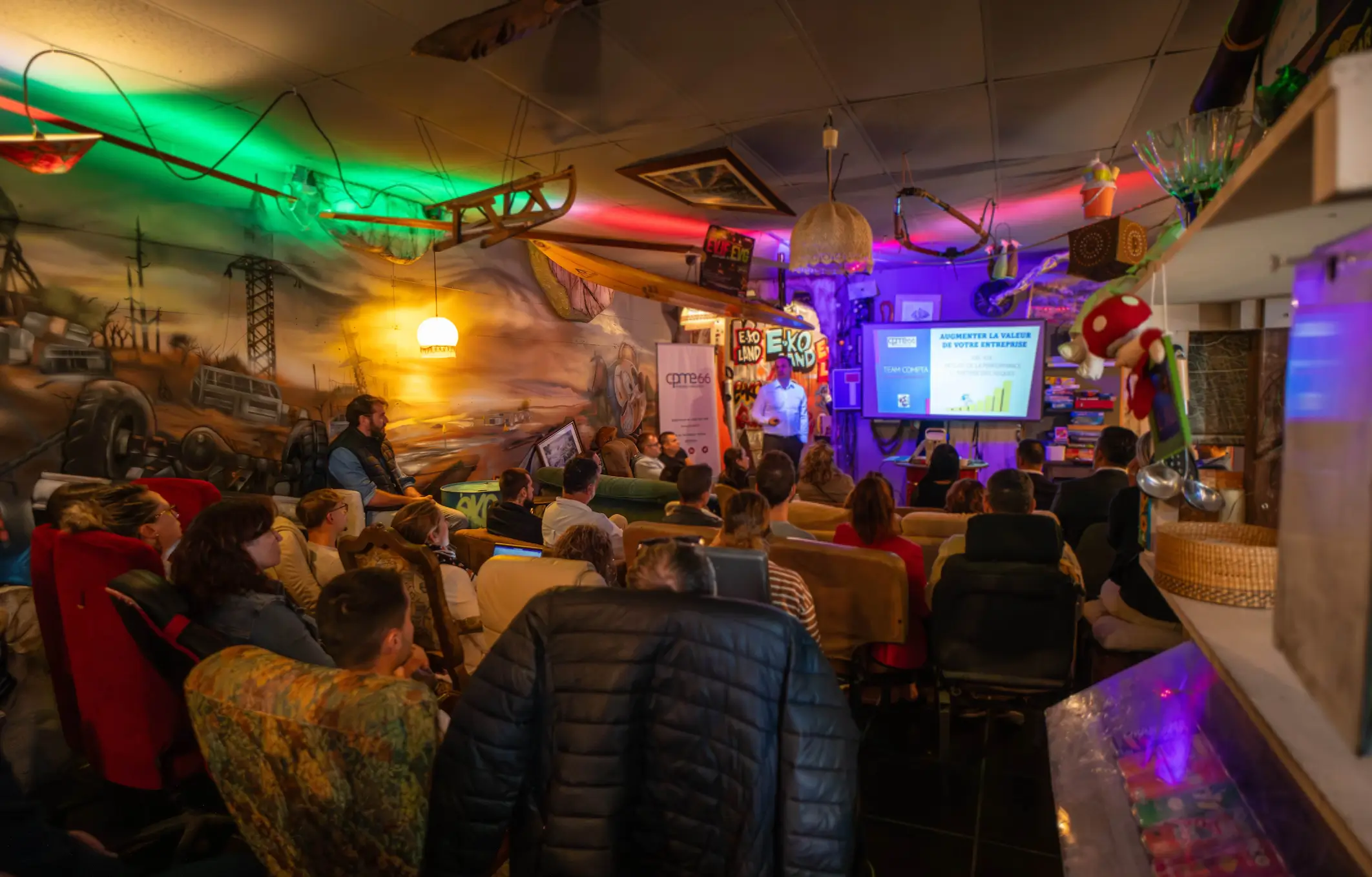 Afterwork professionnel original : la nouvelle tendance qui cartonne chez E-ko Land