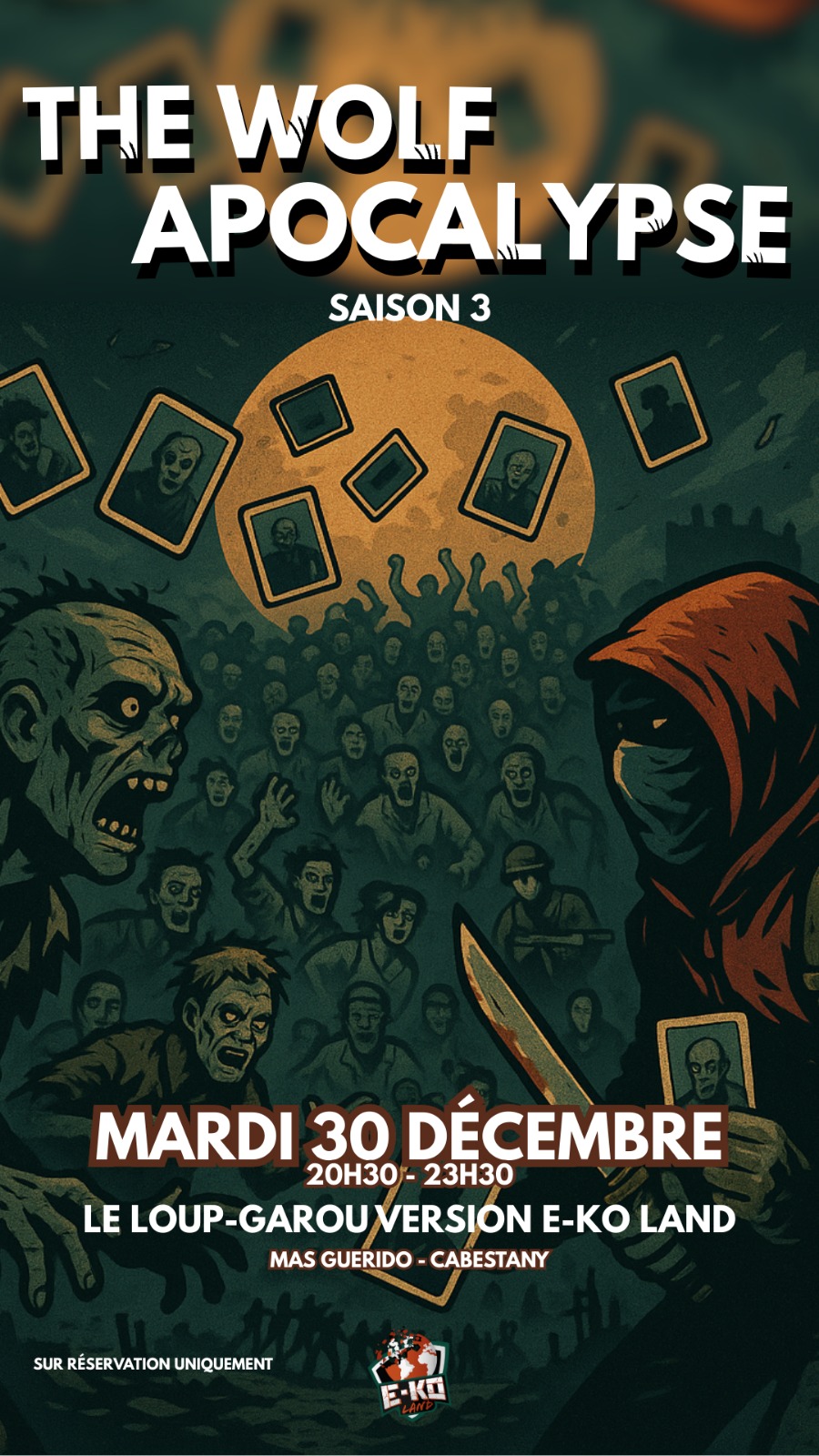 Soirée loup Garou à Ekoland