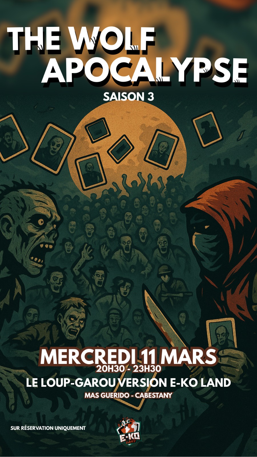 Soirée loup Garou à Ekoland