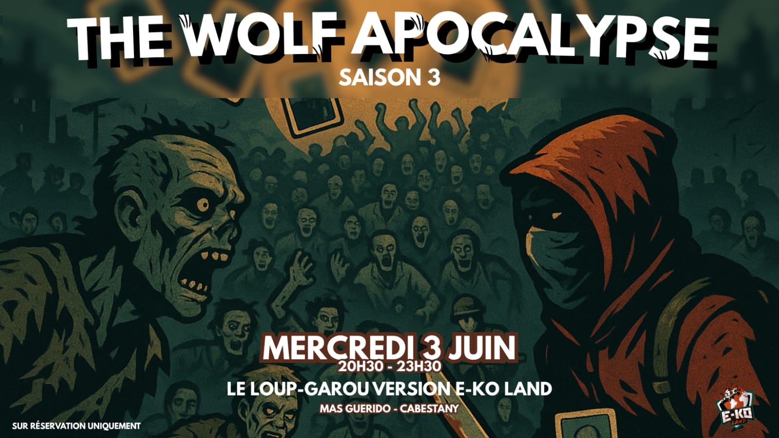 Soirée loup Garou à Ekoland